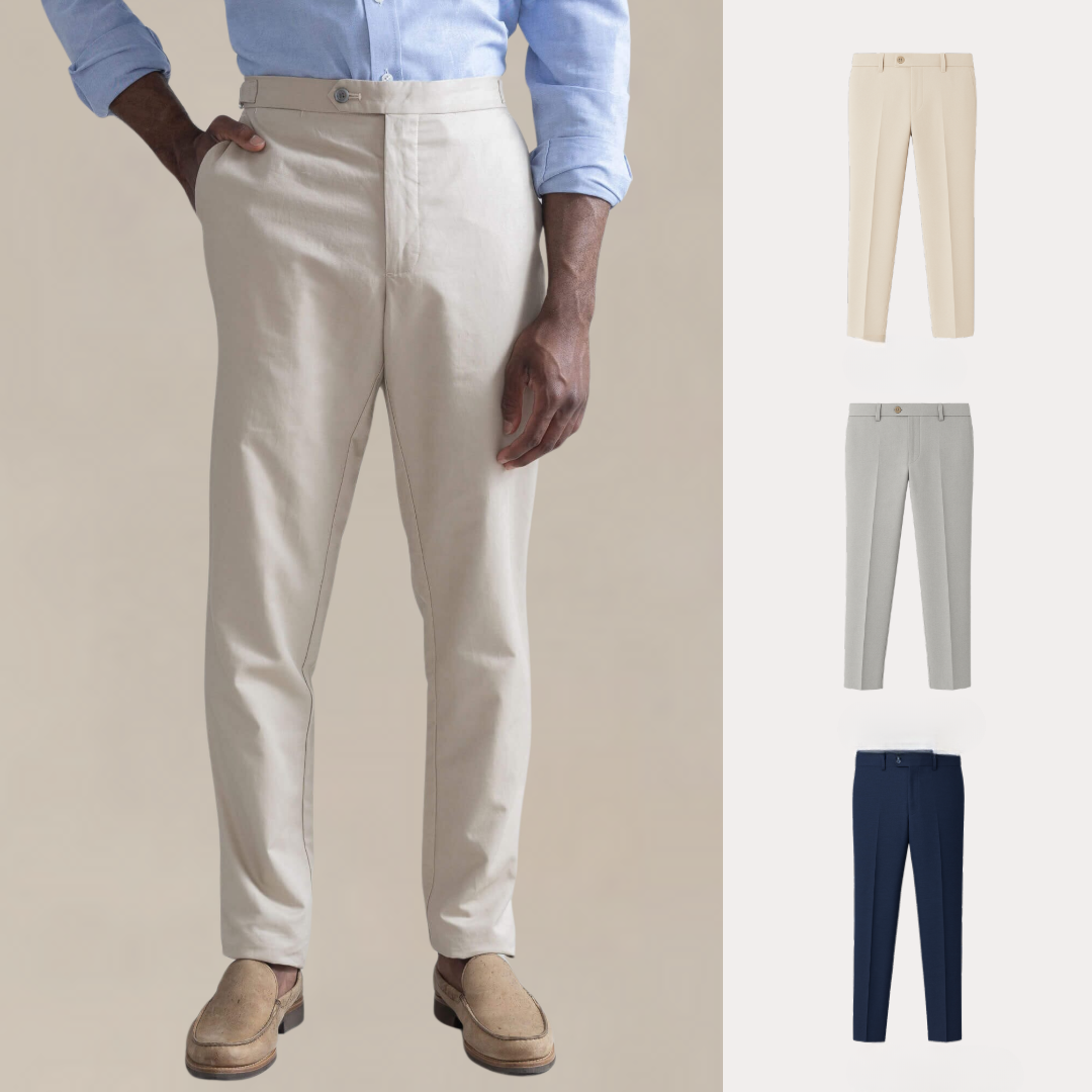 COMPRA 1, LLÉVATE 3 – CONJUNTO DE PANTALONES CHINO COMFORT LINE